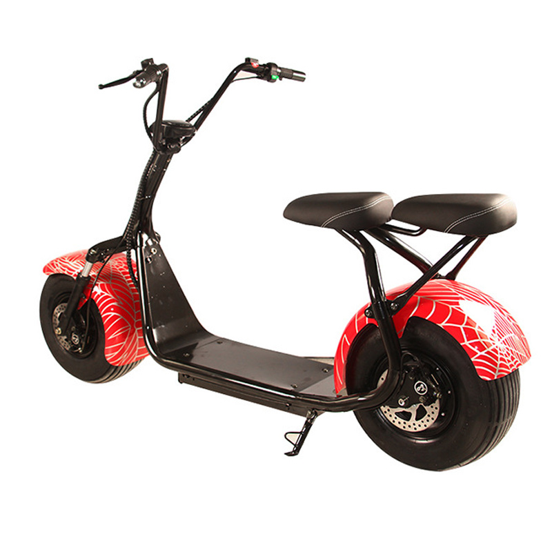Harley Electric Car Wide Tire Road Vehicle Electric Bicycle Lithium-ion Battery Halley Electric Scooters